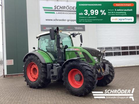 Fendt 724 S4 PROFI+ | RTK, FZW, RADGEWICHTE...