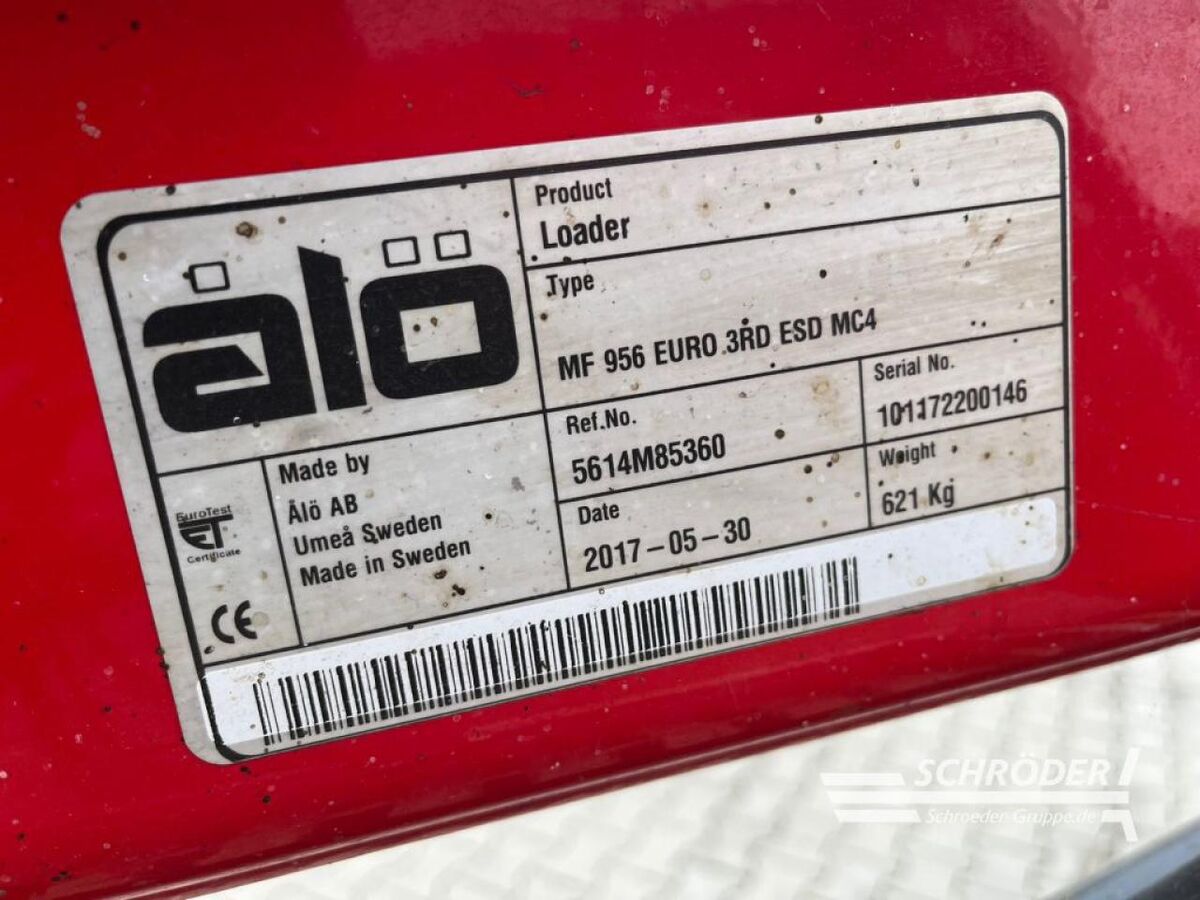 Alö MF 956 EURO 3RD ESD MC4 MASSEY FERGUSON 2