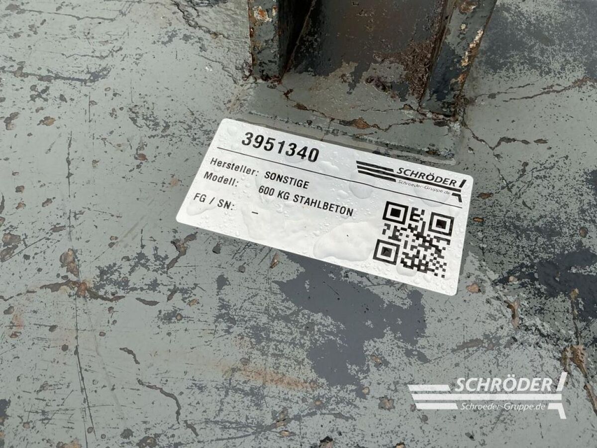 600 KG STAHLBETON FRONTGEWICHT 3