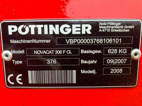 Pöttinger 306 FRONT CLASSIC