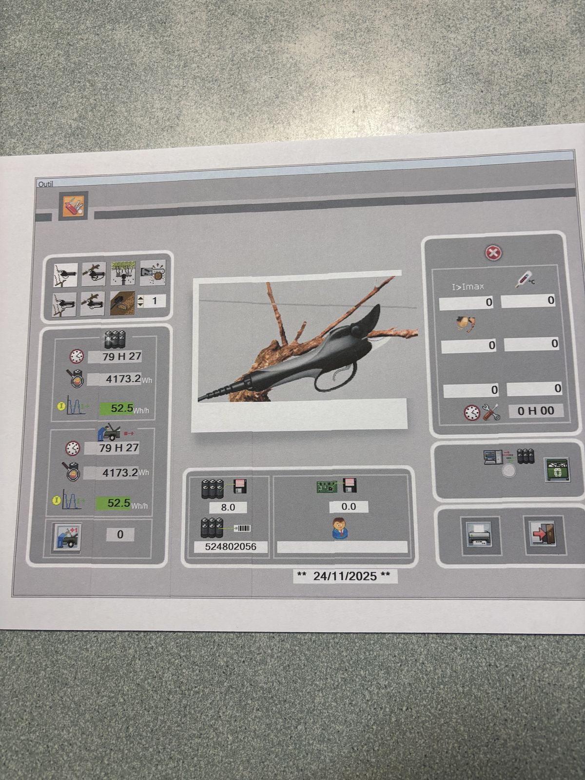 Pellenc Pellenc C45 elektrische Rebschere 2
