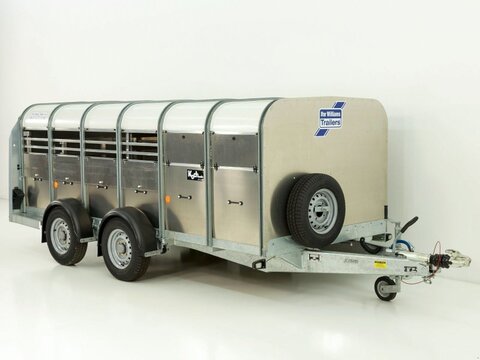 Ifor Williams Viehanhänger TA5 12x4 156x372cm Höhe:120 2,7t (V 2