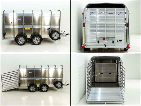 Ifor Williams Viehanhänger  TA510 12x6 178x372cm Höhe:183 3,5t