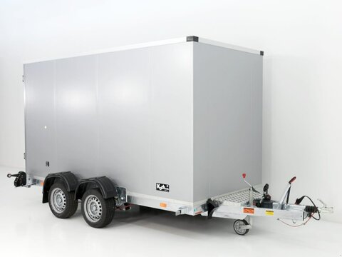 Koffer-Absenkanhänger 157x343cm Höhe:190cm 2,7t| 3