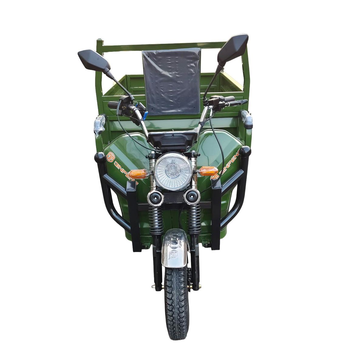 Elektrisches Lastendreirad mit Kippfunktion 2