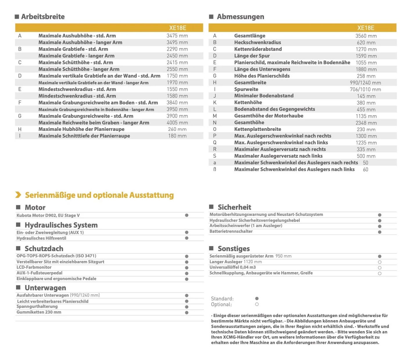 XCMG XCMG XE18E 2023 2
