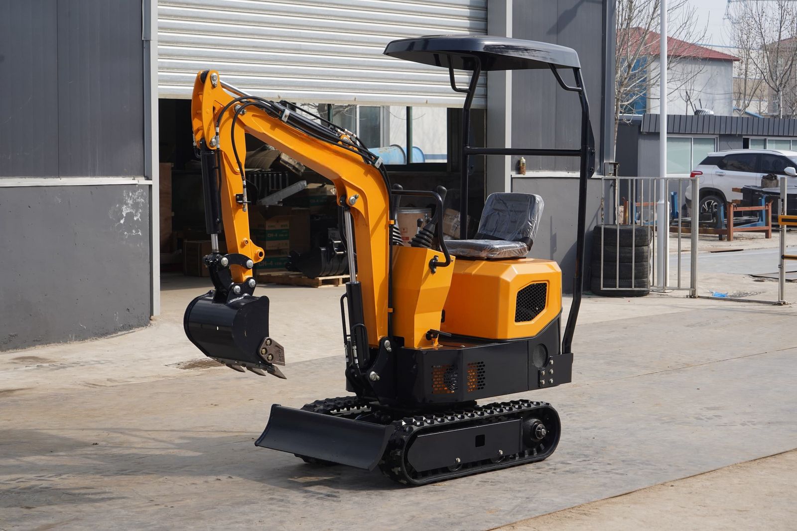 1 Tonnen Minibagger 3