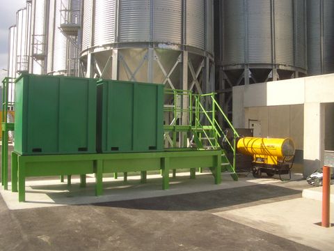 HDT Trocknungs- und Lagercontainer
