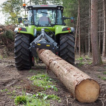 Fliegl Rückezange »RZ 185« Dreipunktaufnahme Kat. 2