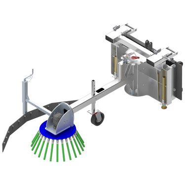 Fliegl Wildkrautbesen »Turbo« mit Stahlbürsten-Z