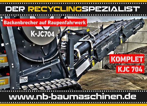 Komplet K-JC704 | Raupenmobiler Backenbrecher - 80 t/h