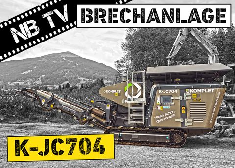 Komplet K-JC704 | Raupenmobiler Backenbrecher - 