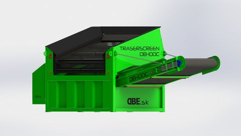 DB Engineering Flachdecksieb Traserscreen DB-100C -  150 t/h