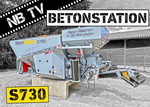 BETONstation Kimera S730 Mobile Betonmischanlage - bis 30m³/h