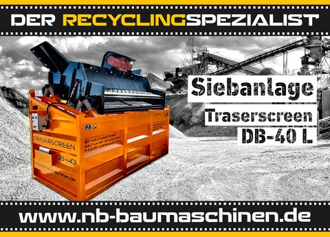 DB Engineering Siebanlage Traserscreen DB-40L | Flachdecksieb