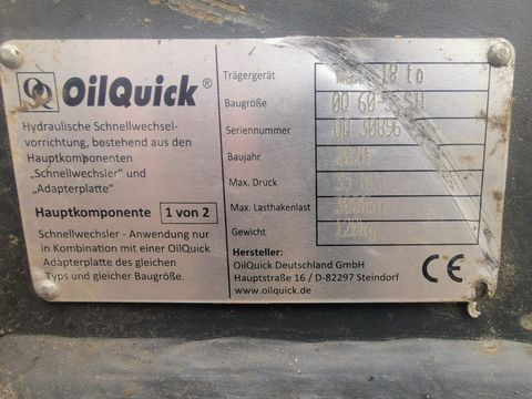 Sonstige Oilquick OQ60-5 Schnellwechsler