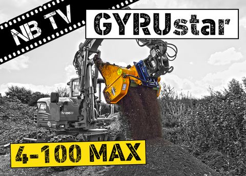 Gyru Star 4-100MAX | Separator Bagger und Radlad