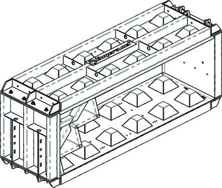 BETONstation Kimera Legoform Beton L1866 | 180x60x60cm