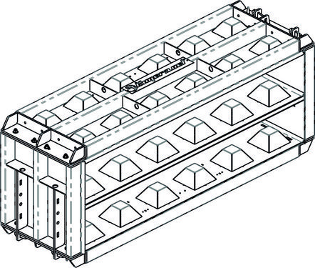 BETONstation Kimera Legoform Beton L1866 | 180x60x60cm