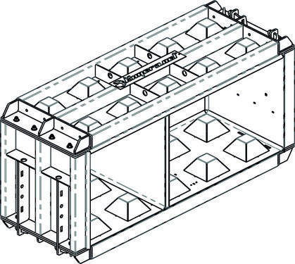 BETONstation Kimera Legoform Beton L1566 | 150x60x60cm