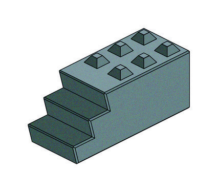 BETONstation Kimera Legoform Beton L1566 | 150x60x60cm