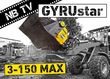 Gyru Star 3-150MAX | Sieblöffel Radlader und Bagger