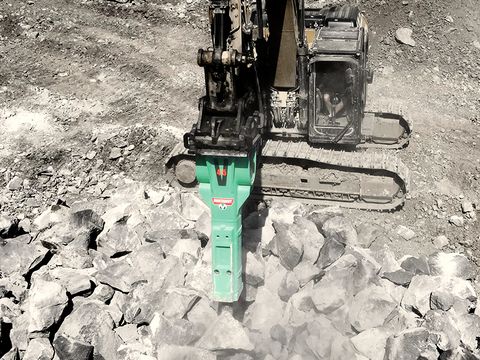 Montabert Hydraulikhammer V45 | Abbruchhammer 27 - 40 t
