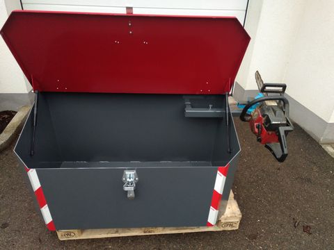 FarmService Forstbox Transportbox 1200 mit Schraubstock