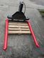 FarmService Ballengabel Rundrohr, hydraulisch klappbar