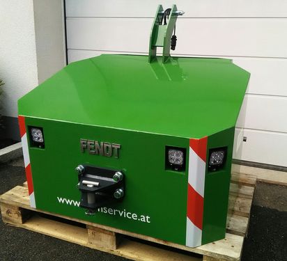 FarmService Frontgewicht für 1.200 kg, inkl. 4 LED