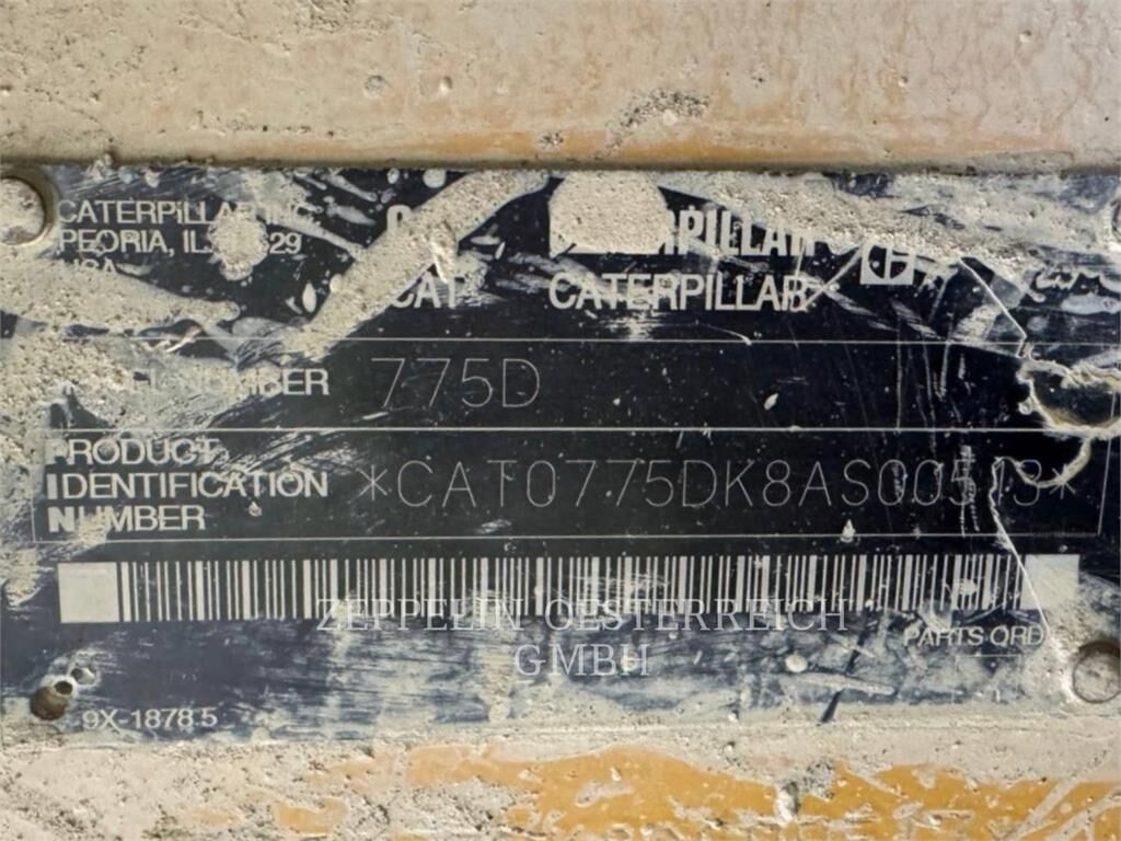 CAT 775 D 3