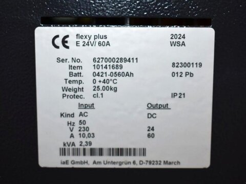 Flexy Plus E 24V/60A 2