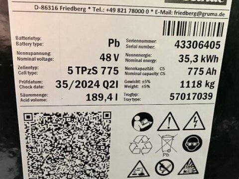 Sonstige 48 Volt 5 PzS 775 Ah