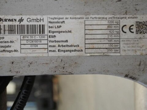 Durwen DURWEN DPK35C, Breite 1200 mm 1
