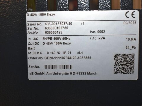 Flexy Plus D 48V/100A 2