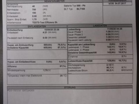 Sonstige 48 Volt 6 PzS 750 Ah