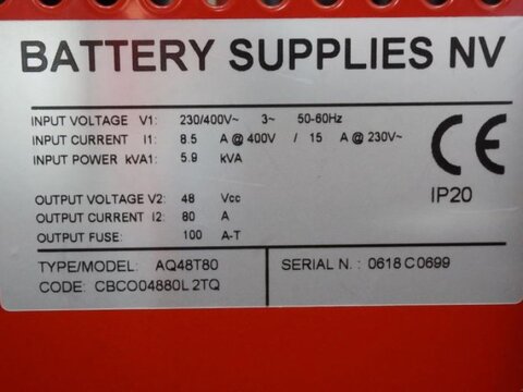 AQ48T80 48 V/ 80 A 1