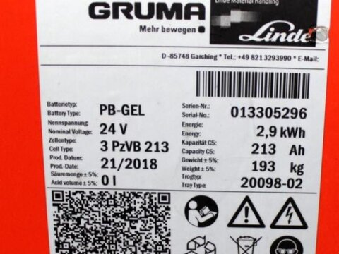 24 Volt 3 PzV 213 Ah 2