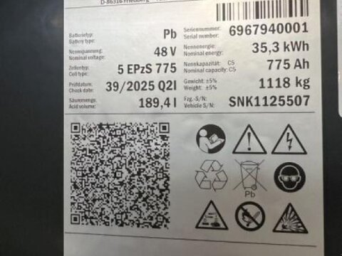 Sonstige 48 Volt 5 PzS 775 Ah