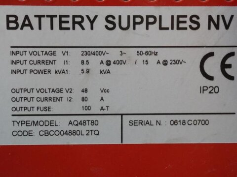 AQ48T80 48 V/ 80 A 1