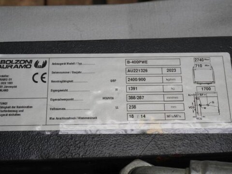 Sonstige B-400PWE, Breite 1830 mm
