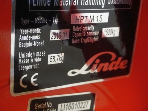 Linde HPT M 15 3