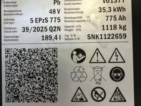 Sonstige 48 Volt 5 PzS 775 Ah