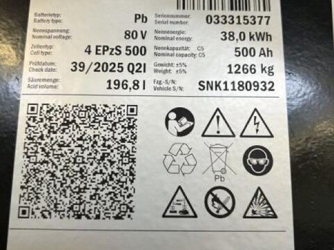 Sonstige 80 Volt 4 PzS 500 Ah