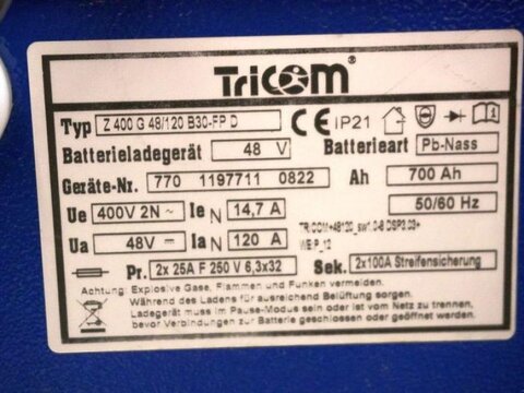 TriCOM Futur Z 48V / 120A 2