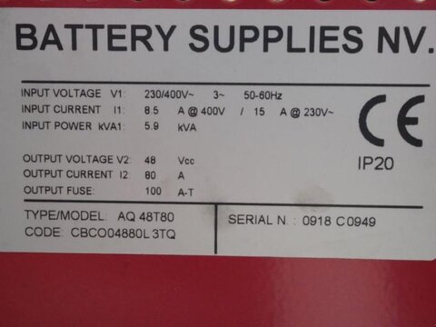 Sonstige AQ48T80 48 V/ 80 A