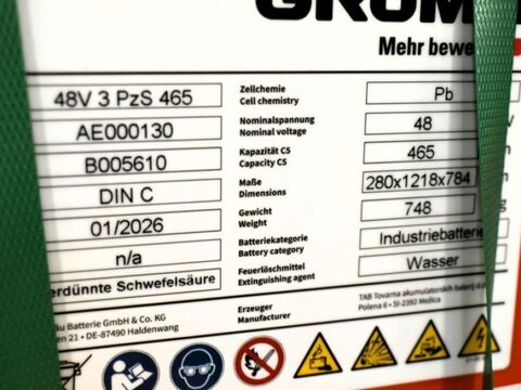 48 Volt 3 PzS 465 Ah 2