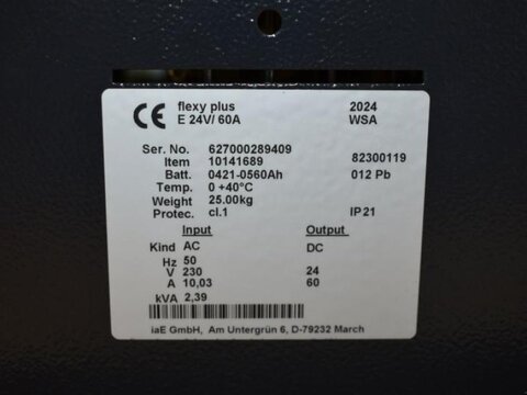 Flexy Plus E 24V / 60A 3