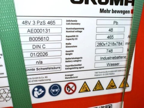 48 Volt 3 PzS 465 Ah 3