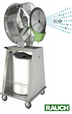 Rauch Mobile Mikro Sprühnebel Zerstäuber 